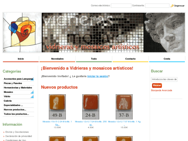 www.vidrierasymosaicosartisticos.com