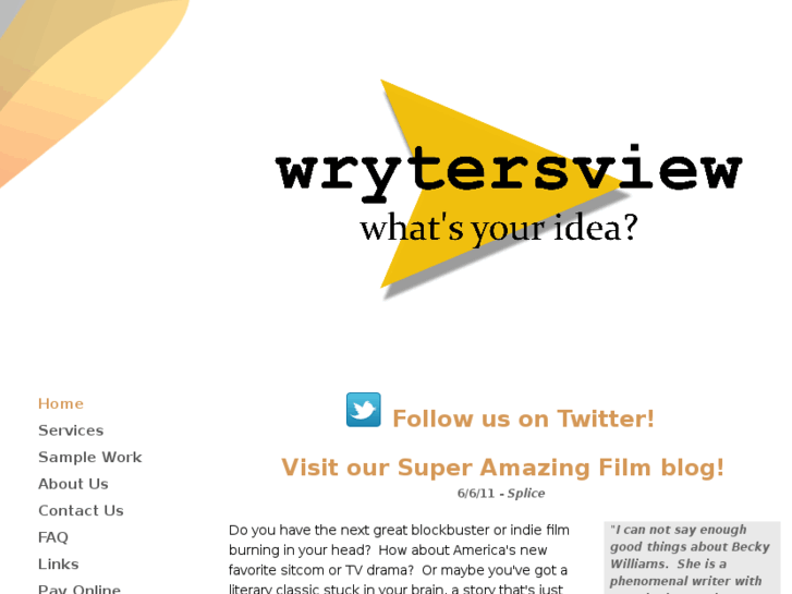 www.wrytersview.com