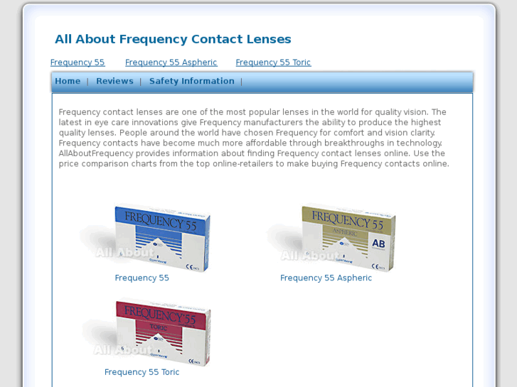www.allaboutfrequencycontactlenses.com