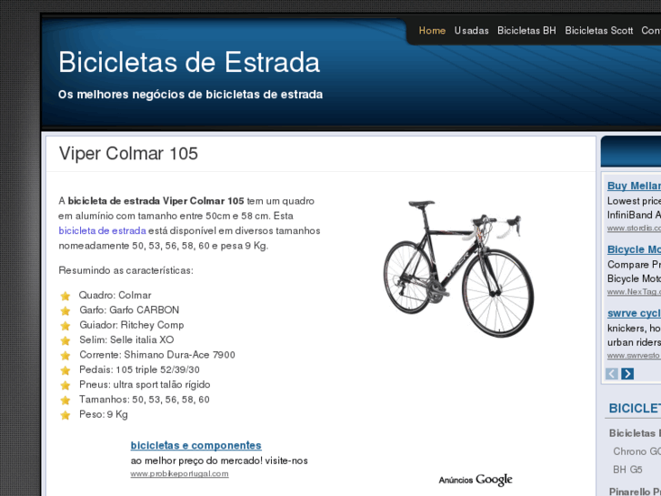 www.bicicletasdeestrada.com