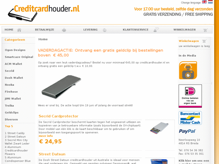 www.creditcardhouder.nl