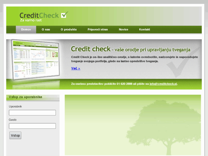 www.creditcheck.si