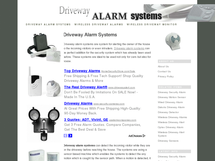 www.drivewayalarmsystems.org