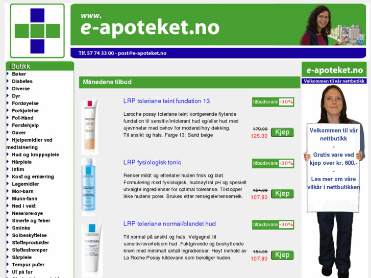 www.e-apoteket.no