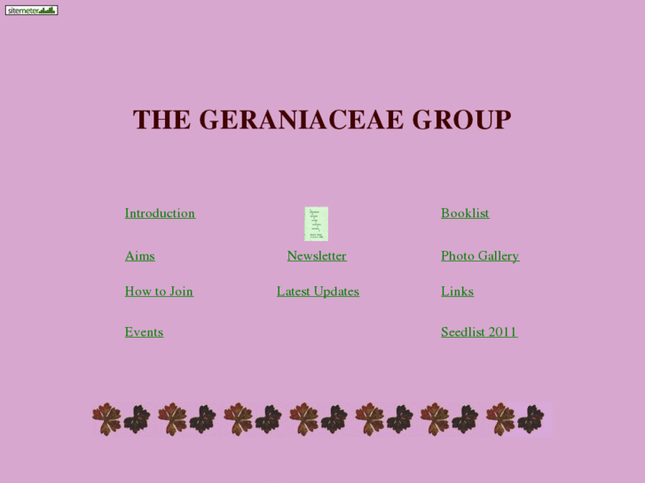 www.geraniaceae-group.org