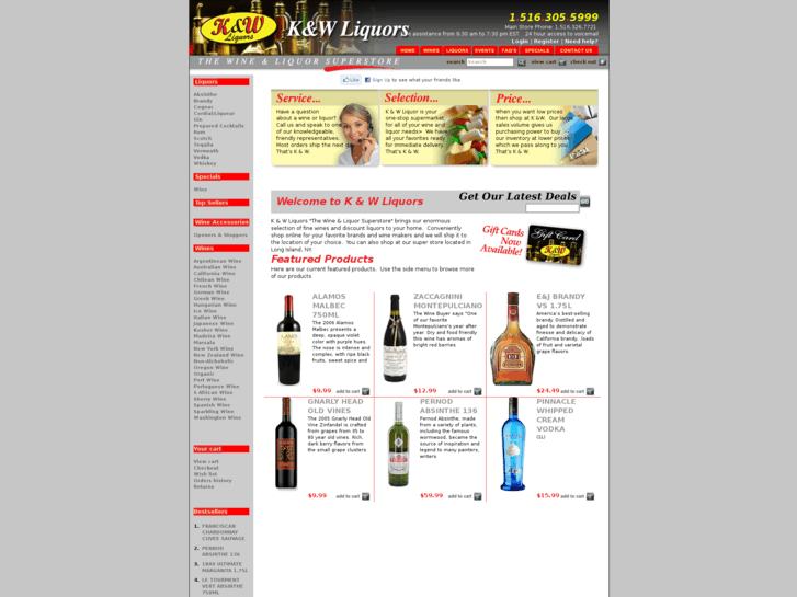 www.kandwliquor.com