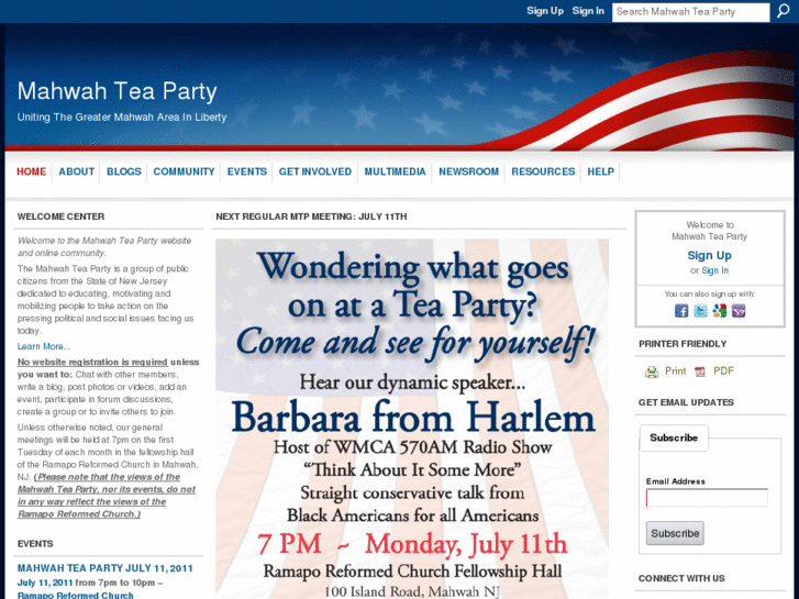 www.mahwahteaparty.com