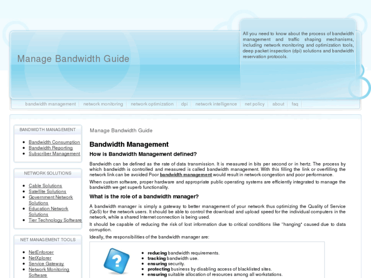 www.manage-bandwidth.com