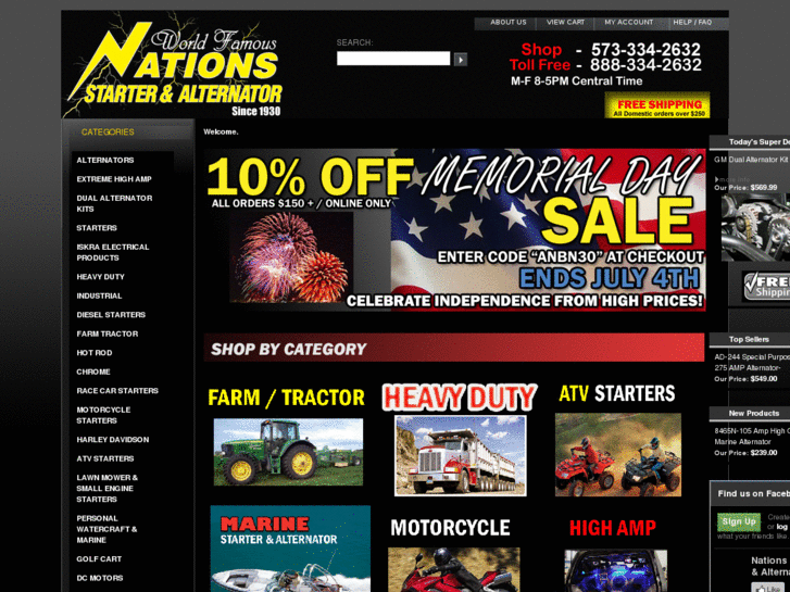 www.nationsstarteralternator.com