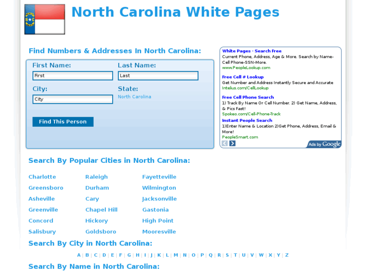 www.north-carolina-white-pages.com