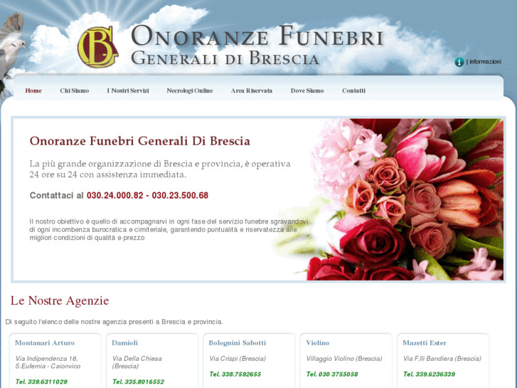 www.onoranzefunebrigeneralidibrescia.com