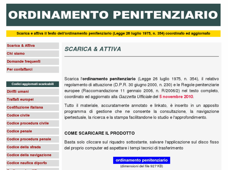 www.ordinamentopenitenziario.it