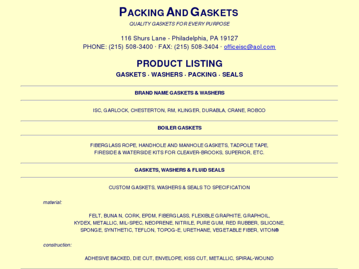 www.packingandgaskets.com