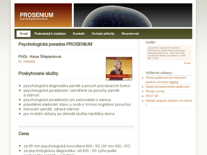 www.prosenium.cz