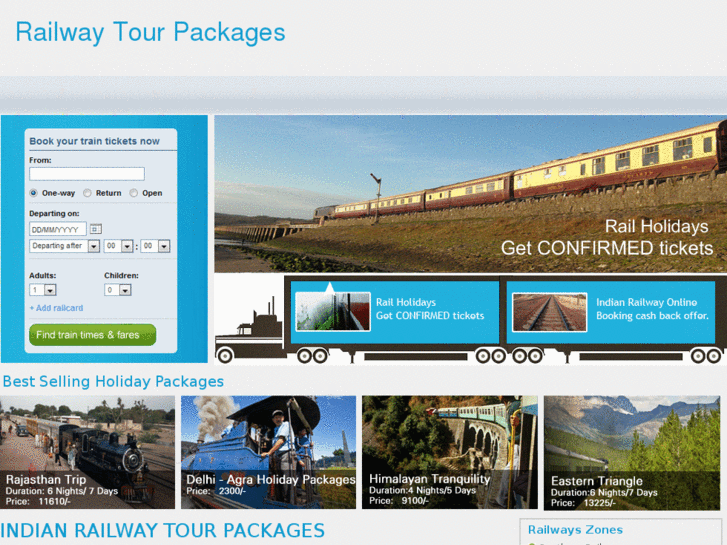 www.railwaytourpackages.com