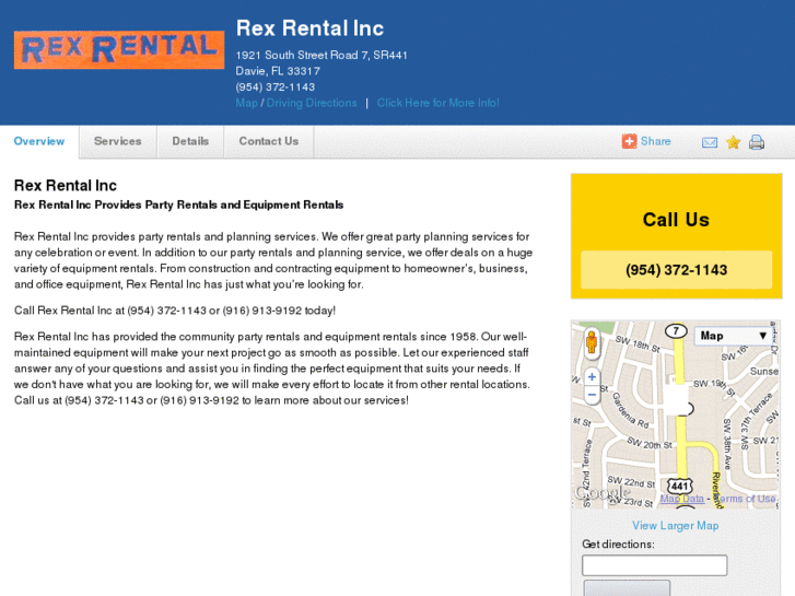 www.rex-rental.com