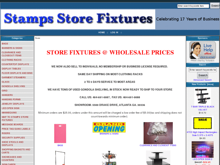 www.stampsstorefixtures.com