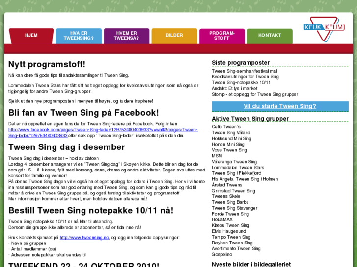 www.tweensing.no