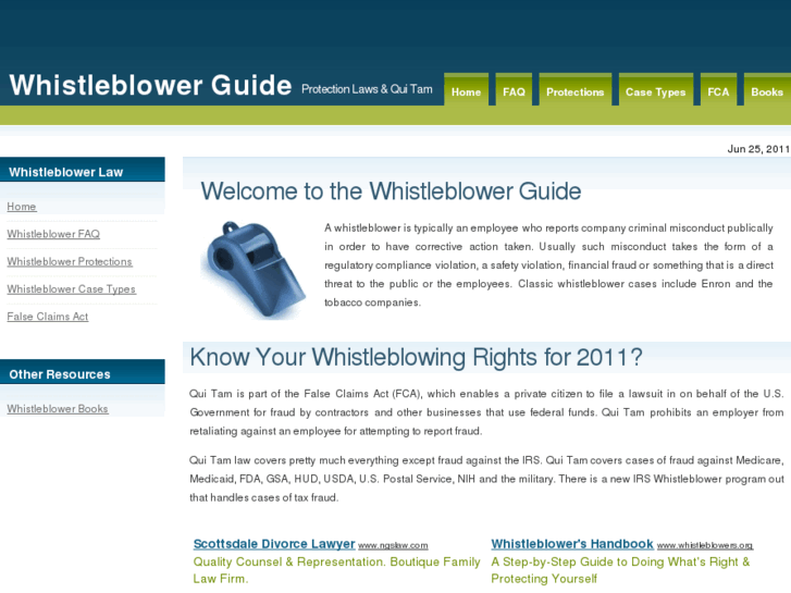 www.whistleblowerguide.com