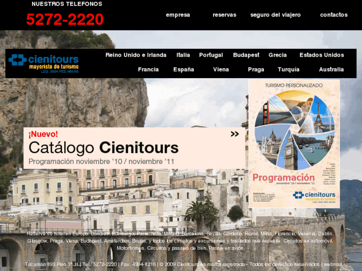 www.cienitours.com