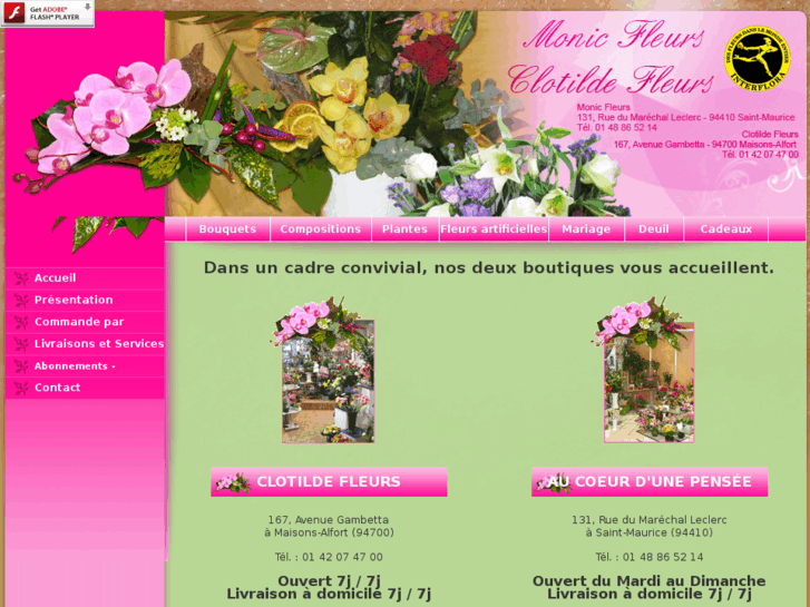 www.clotilde-fleurs.fr