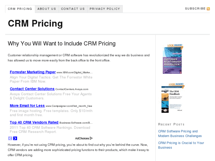 www.crmpricing.net