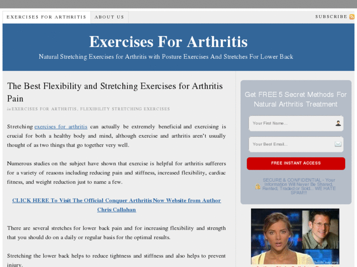 www.exercisesforarthritis.com