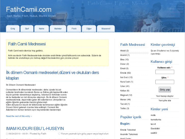 www.fatihcamii.com