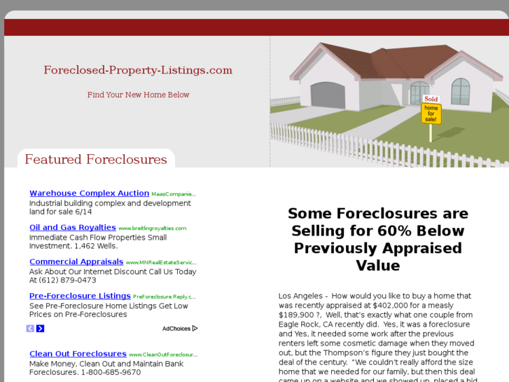 www.foreclosed-property-listings.com