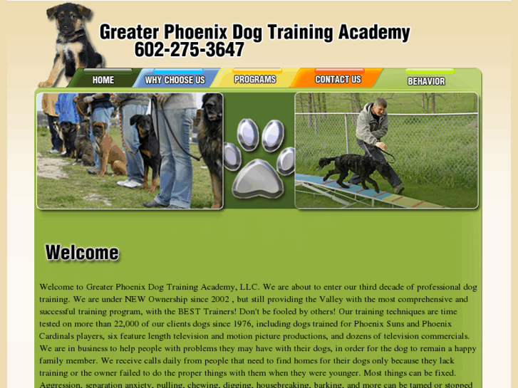 www.greaterphoenixdogtrainingacademy.com