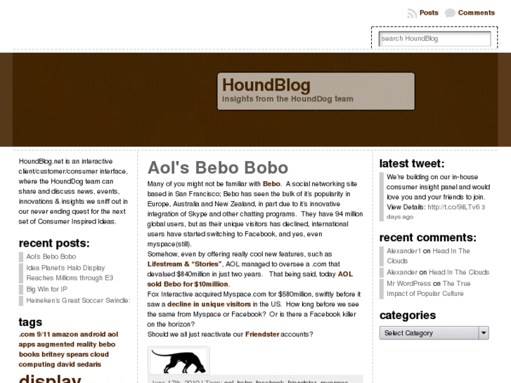 www.houndblog.net