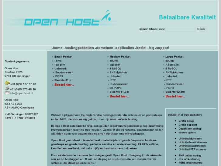 www.openhost.nl