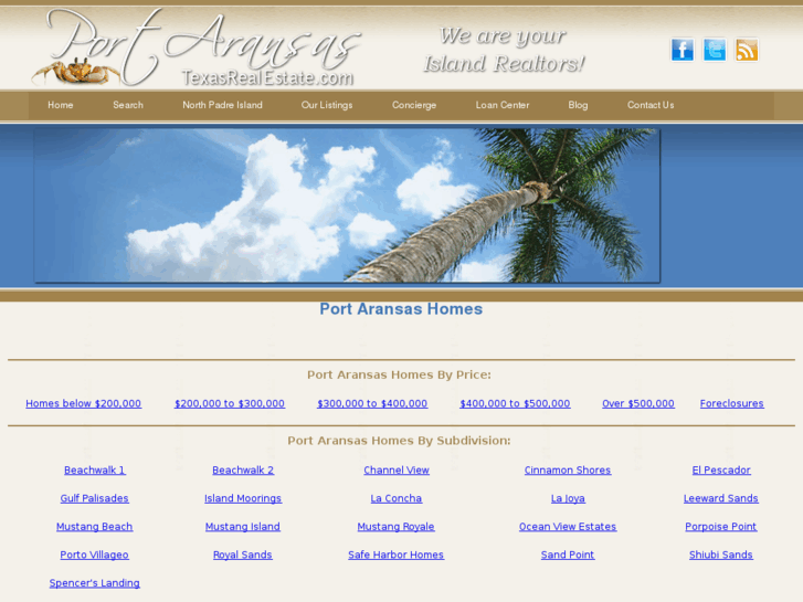 www.port-aransas-homes.com