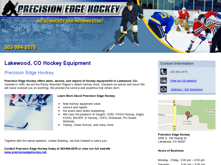 www.precisionedgehockeycolorado.net