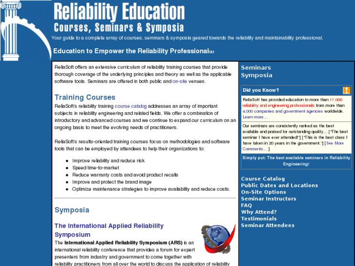 www.reliability-education.com