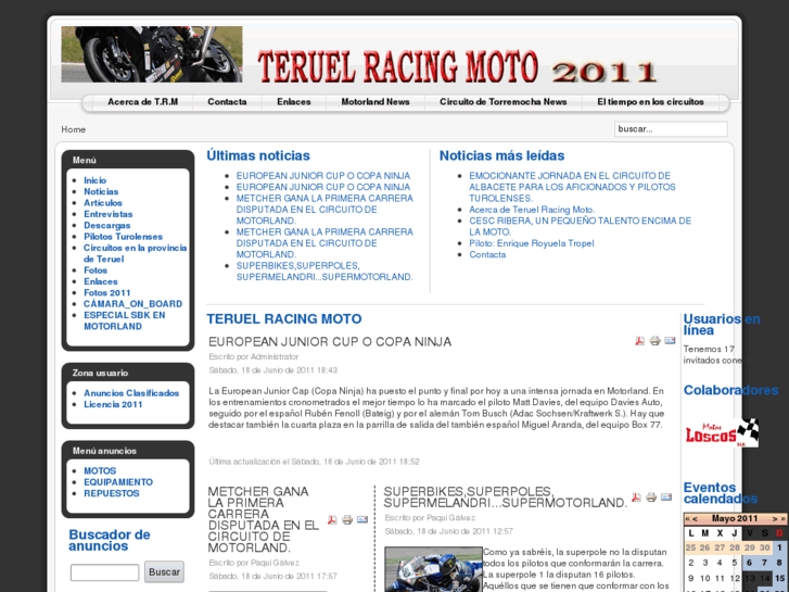 www.teruelracingmoto.es