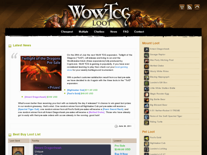 www.wowtcgloot.com