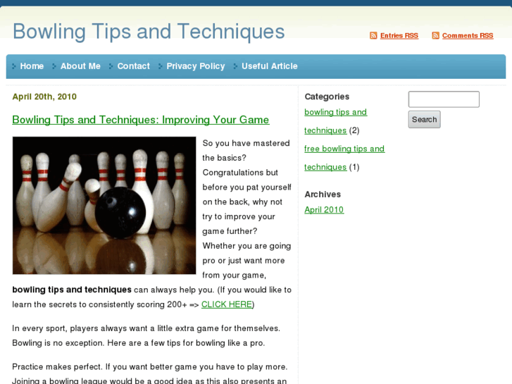 www.bowlingtipsandtechniques.net