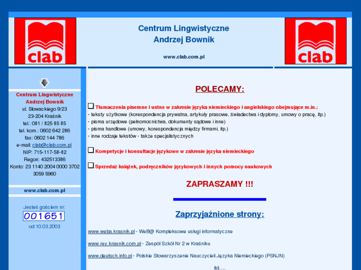 www.clab.com.pl