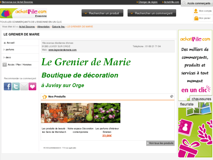 www.legrenierdemarie.com