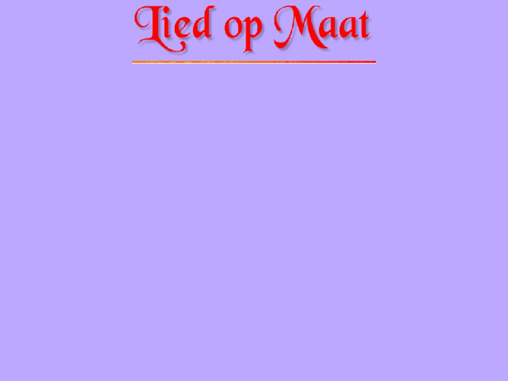 www.liedopmaat.com