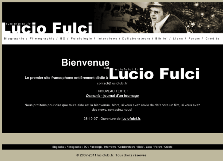 www.luciofulci.fr