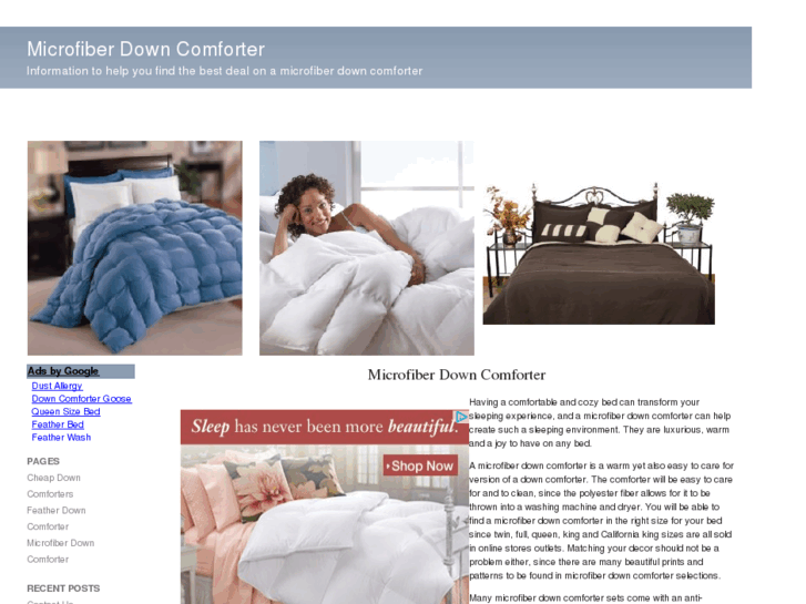 www.microfiber-down-comforter.com