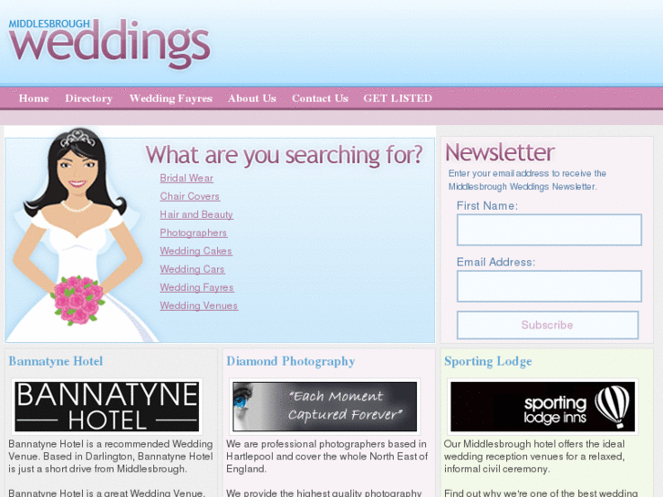 www.middlesbroughweddings.co.uk