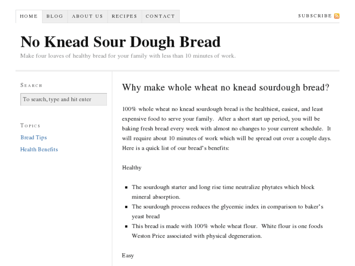 www.nokneadsourdoughbread.com