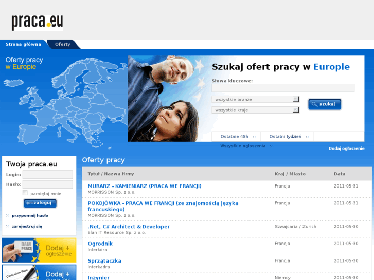 www.praca.eu