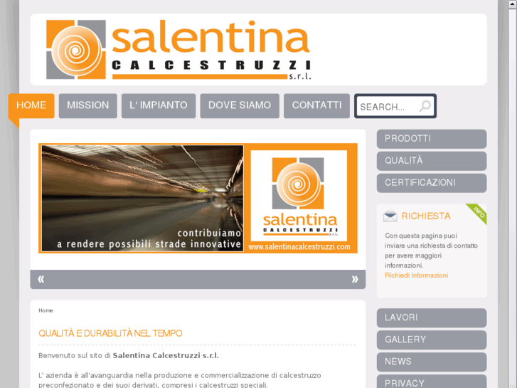 www.salentinacalcestruzzi.com