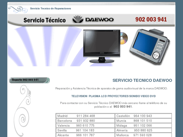 www.servicio-tecnicodaewoo.es