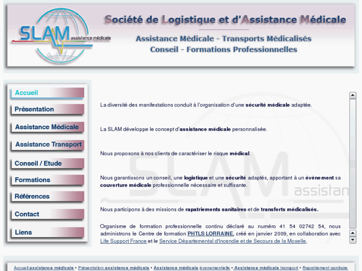 www.slam-assistance-medicale.com