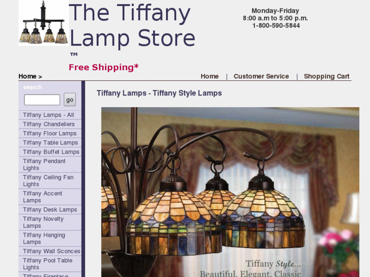 www.thetiffanylampstore.com